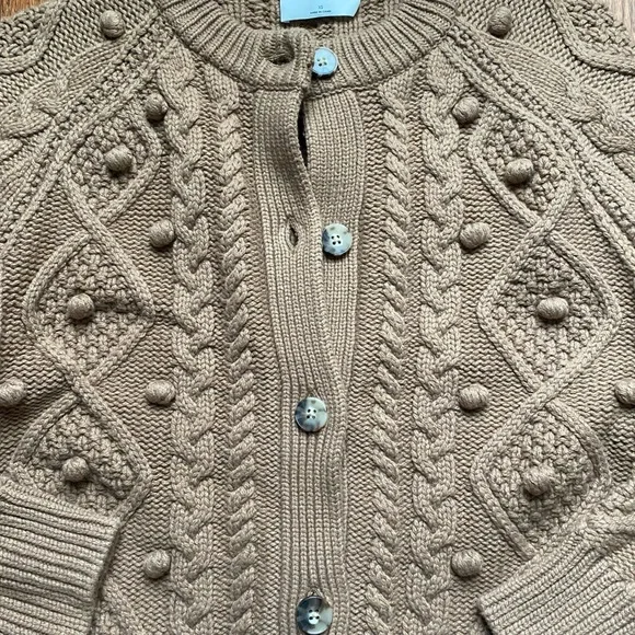 Wilfred $178 Brown Sprinkles Cardigan XS NWOT - Picture 6 of 9